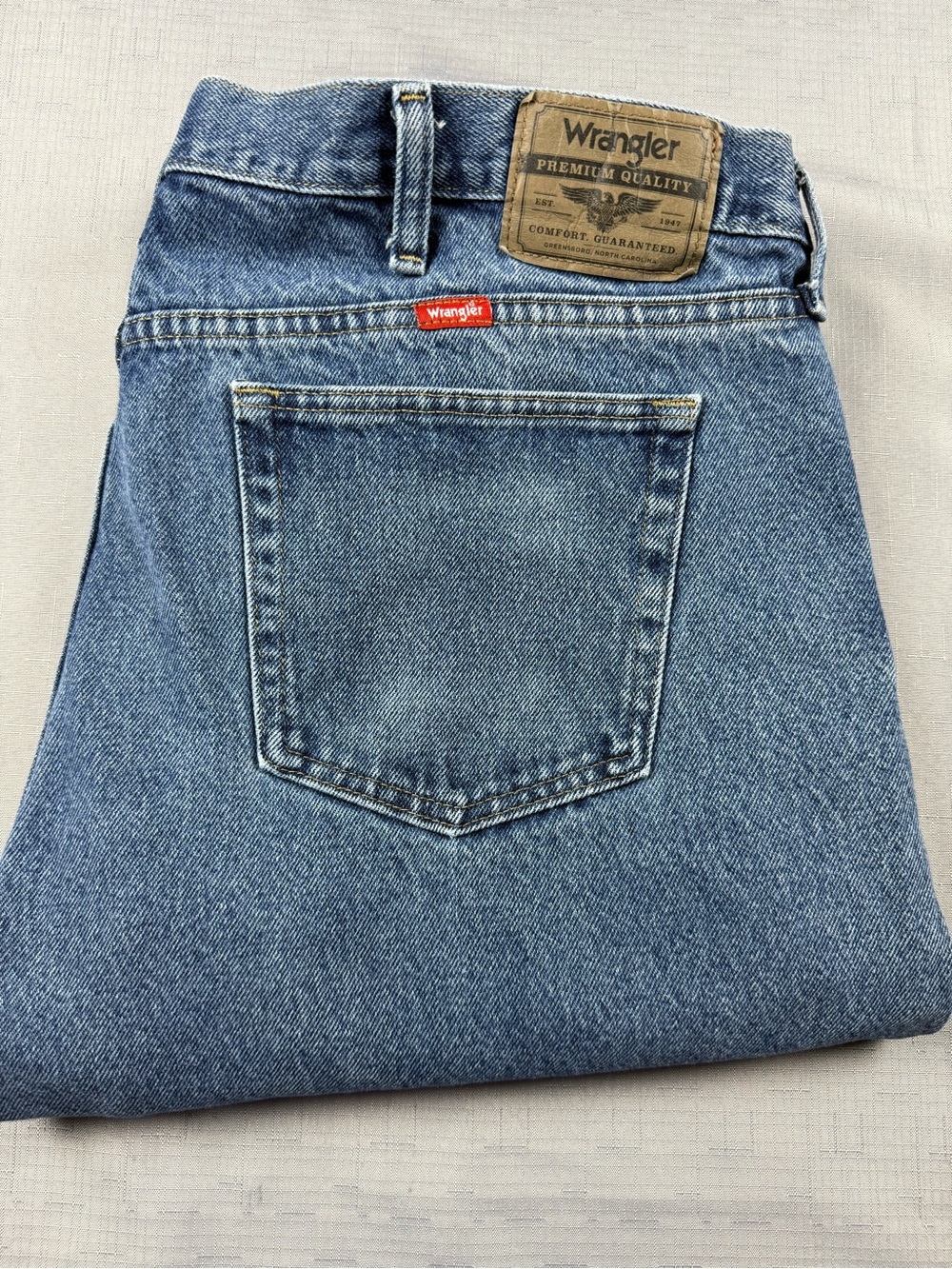 Wrangler Performance Series Regular Fit Comfort Flex Waistband Jeans‎ Mens 40x29